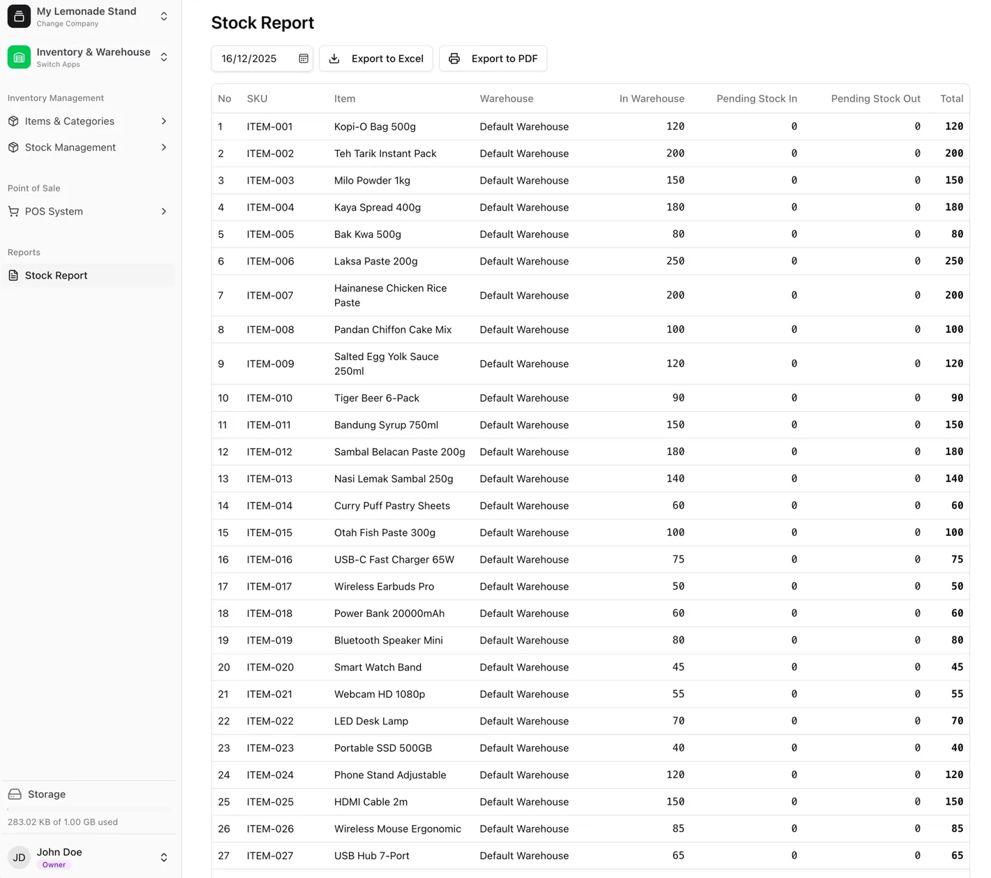 Inventory Management