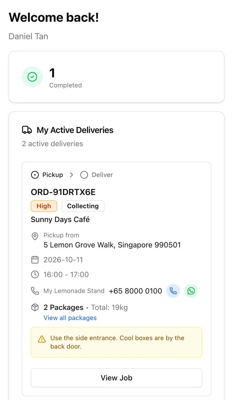 LeapCount Driver Portal