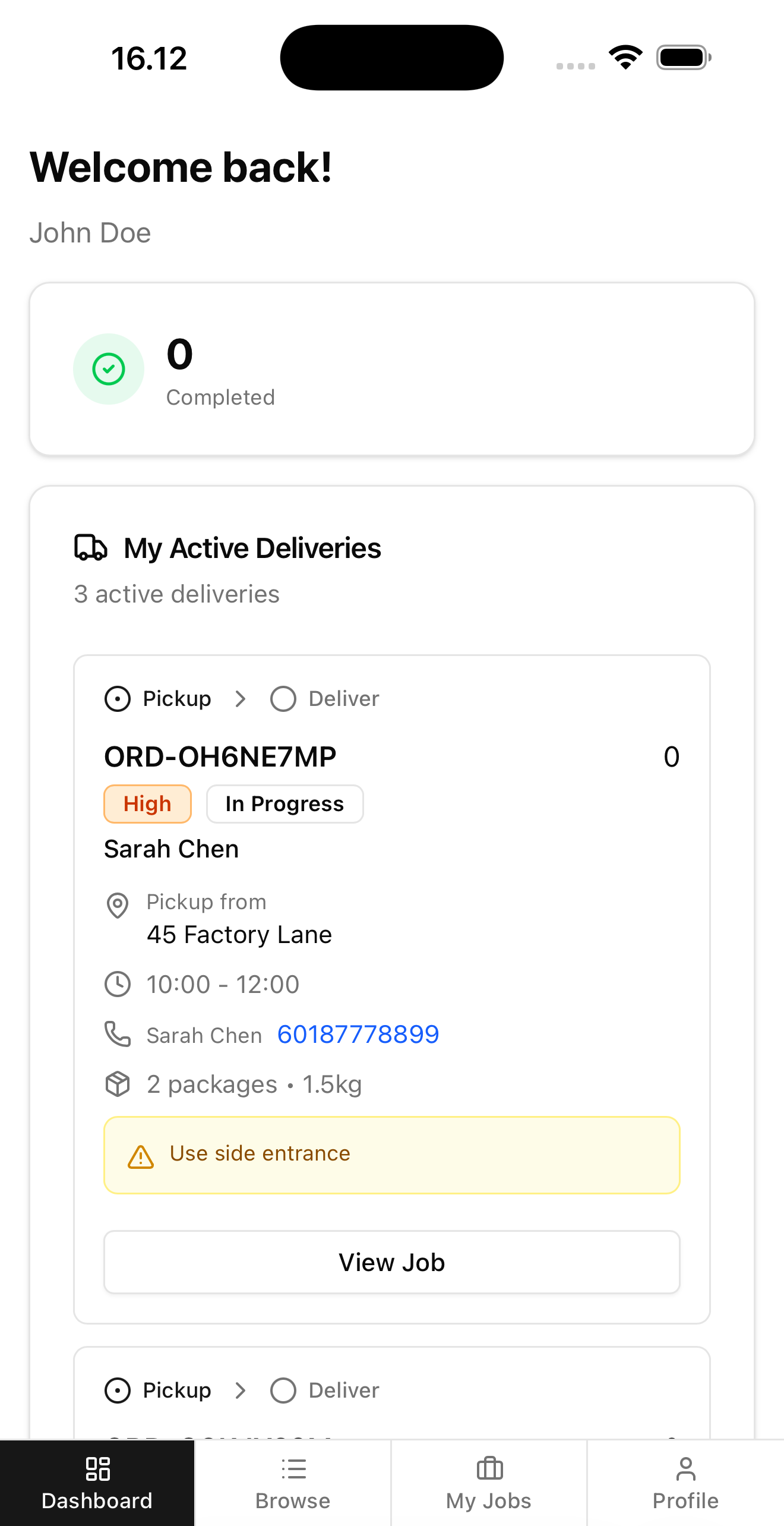 LeapCount Driver Portal